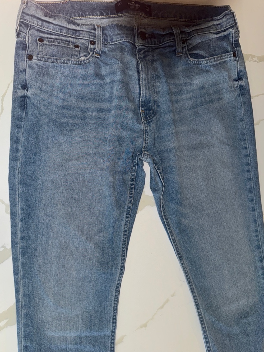 Hollister Light Blue Skinny Men's Jeans